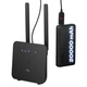Маршрутизатор TCL LINKHUB (HH42CV2) LTE, Wi-Fi4, 1xFE LAN/WAN, 1xFE LAN, 2xSMA, Чорний + Power Bank 20000мА·год + USB-DC кабель 5В-12В - изображение 2
