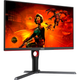 Монитор 27" AOC IPS, 3840x2160, 160Гц, Pivot Black-Red (U27G3X/BK) - изображение 2