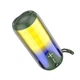 Портативна Bluetooth колонка Borofone BR33, BT5.3, TWS, AUX, USB, FM, TF, 10W, 1500mAh, 2h з LED підсвічуванням dark green - зображення 1