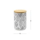 Ємність для зберігання МВМ HOME 700 мл KP-15 M WHITE/WOOD біла/дерево - зображення 9