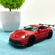 Машинка металлическая АвтоЭксперт Porsche 911 1:32 свет/звук 15см Красная (14772) - изображение 1