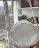 Дитяча сумка з веселкою та паєтками біла - зображення 4