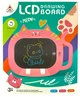Графический LCD-планшет для рисования с цветным полотном Котик Розовый BB9020А - изображение 2