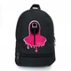 Рюкзак школьный Игра в кальмара School Bag BIG (Squid Game - 08) черный (43 х 30 х 17 см) - изображение 1