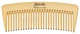 Гребінець Janeke Pocket Comb золотий - зображення 1