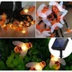Уличная гирлянда на солнечной батарее Пчелки 6,5м, 50 LED, 8 режимов, Теплый белый - изображение 6