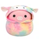 М'яка іграшка Squishmallows Поросятко Пітер 30 см, у одязі (m454065) - зображення 1