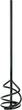 Мішалка Bosch 80х400 мм, 5-10 кг (2607990027) - зображення 1