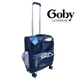 Чемодан текстильная ручная кладь 4 колеса замок TSA Goby London GB-3004/20 малый размер 50 40 20 в самолет син - изображение 1
