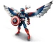 Конструктор Lego Marvel Фигурка Нового Капитана Америка (76296) - изображение 3