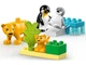 Конструктор Lego Duplo Семейства диких животных: Пингвины и Львы (10442) - изображение 3