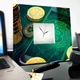 Тематические часы "Криптовалюта Биткоин. Bitcoin. BTC" подарок для фанатов майнинга, украшение интерьера спальни, офиса - изображение 3