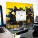 Часы "Counter-Strike. CS" фанатам компьютерных видео игр, украшение детской комнаты, спальни, офиса - изображение 3