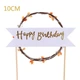 Топпер Для Торта Cветодиодный Happy Birthday Мягкий Свет - изображение 4