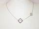 Серебряное колье Клевер. 908-00886 - изображение 1