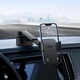 Автомобильный держатель для телефона Baseus Easy Control Clamp Car Mount Holder Pro Suction Cup Version на панель/торпедо/лобовое стекло (SUYK020001) Black - изображение 2