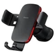 Автомобильный держатель для телефона Baseus Metal Age II Gravity Car Mount для крепления в воздуховоде (SUJS000001) Black - изображение 1
