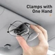 Автомобильный держатель для очков Baseus Platinum Vehicle Eyewear Clip (ACYJN-A01) Black - изображение 11