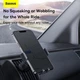 Автомобильный держатель для телефона Baseus Metal Age II Gravity Car Mount для крепления в воздуховоде (SUJS000001) Black - изображение 11