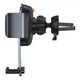 Автомобільний тримач для телефону Baseus Easy Control Clamp Car Mount Holder для кріплення в дефлекторі 4.7-6.7" (SUYK000101) Black - зображення 5