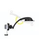 Автомобільний тримач для телефону Baseus Easy Control Clamp Car Mount Holder для кріплення на панель/в дефлекторі 4.7-6.7" (SUYK000001) Black - зображення 6