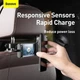 Автомобильный держатель для телефона Baseus Energy Storage Backseat Holder Wireless Charger с беспроводной зарядкой 15W в подголовник (WXHZ-01) Black - изображение 12
