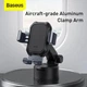 Автомобильный держатель для телефона Baseus Simplism Gravity Car Mount Holder With Suction Base на торпедо (SUYL-TK01) Black - изображение 14