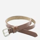Ремень женский из натуральной кожи Weatro 18sm-kkit-068-1 110 см Коричневый (2480508169) - изображение 1