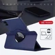Чехол 360 на POCO Pad X1 (11.2") / чехол для планшета с функцией вертикальной и горизонтальной подставки / (синий) - изображение 3