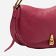 Torebka hobo damska skórzana Coccinelle Magie E1PQR180301-R16 Czerwona (800070338267) - obraz 4