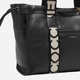 Torba shopper damska skórzana Coccinelle 2Day E1R7B110201-001 Czarna (800070338982) - obraz 5