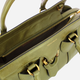 Torba shopper damska skórzana Coccinelle York E1REG180201-G35 Zielona (800070326848) - obraz 5
