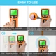 Детектор скрытой проводки 5в1 (труб, дерева, металла) Inlife HW430 Orange - изображение 8