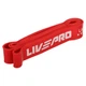 Резина петля для подтягиваний и тренировок лента силовая LiveUp SUPER BAND LP8410-L (латекс, 2080x45x4,5мм, L, нагр.23-57кг, красный) - изображение 4