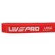Резина петля для подтягиваний и тренировок лента силовая LiveUp SUPER BAND LP8410-L (латекс, 2080x45x4,5мм, L, нагр.23-57кг, красный) - изображение 5