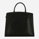 Сумка шопер жіноча з натуральної шкіри Guess Cristina HWCRCAL2206-BLA Чорна (800070289888) - зображення 2