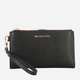 Гаманець жіночий шкіряний Michael Kors 34F9GAFW4L-001 Чорний (800070270951) - зображення 1