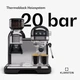 Кофемашина эспрессо-машина Klarstein Bella Café с кофемолкой черный цвет (10045450) - изображение 4