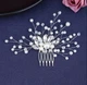 Свадебное украшение волос. Веточка из бусин для волос Bridal Tiaras Style 2 - изображение 2