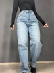 Джинси жіночі Cool Angels 3101 SKATER jeans банани висока талія стрейчеві 27 світло сині - зображення 6