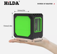 Лазерний рівень HILDA green (1H+1V), робота від li-ion, функція самовирівнювання - зображення 2