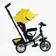 Велосипед 3-х колесный 6588 / 62-119 Best Trike (1) колесо пена, d=25см переднее, d=20см задние , фара музыкальная, USB, Bluetooth, в коробке - изображение 2