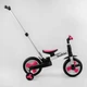 Велосипед-трансформер Best Trike 55475 (1) колеса PU 10'', родительская ручка, съемные педали - изображение 3