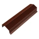 Парапет глянцевий SIMBUD Standart 120*2000 0.45мм RAL8017 - изображение 1