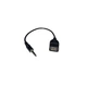 Переходник аудио S0973 USB для iPod Shuffle Jack 3.5мм M 4pin - USB-A F 15см Black - изображение 1