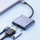 Переходник Type-C на HDMI USB 3.0, адаптер для MacBook Apple Samsung Asus HP Type-C USB-хаб 4K - изображение 2