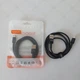 Кабель USB A до Type C toocki 100 Вт та струмом 6 А для швидкого заряджання чорний - зображення 4