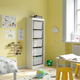Стелаж с контейнерами TROFAST 46x30x145 см IKEA 695.754.77 белый / серый - изображение 2