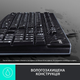 Клавіатура Logitech K120 Black (920-002643) - зображення 3