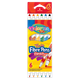 Фломастери Colorino Fibre Pens двосторонні 6 кольорів 6 шт ( 13437PTR/1) - зображення 1
